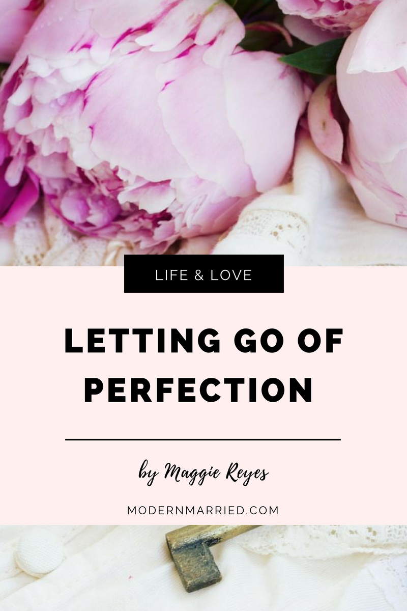 Letting go of perfection
