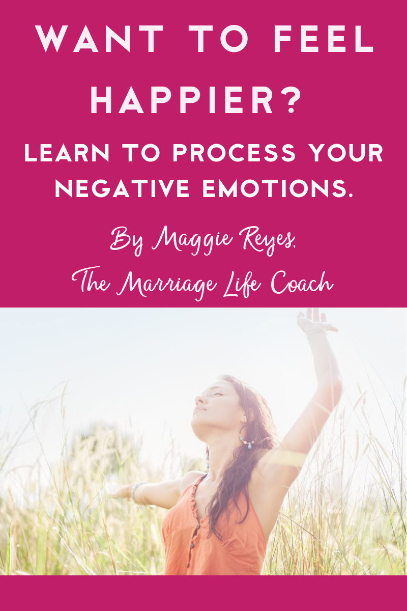 Want to feel happier? Learn to process your negative emotions.